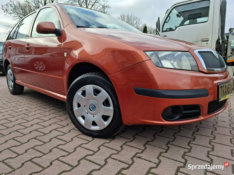 koda Fabia 14 MPi Manual Oryginalny Przebieg 180 czerwony Fabia Lublin