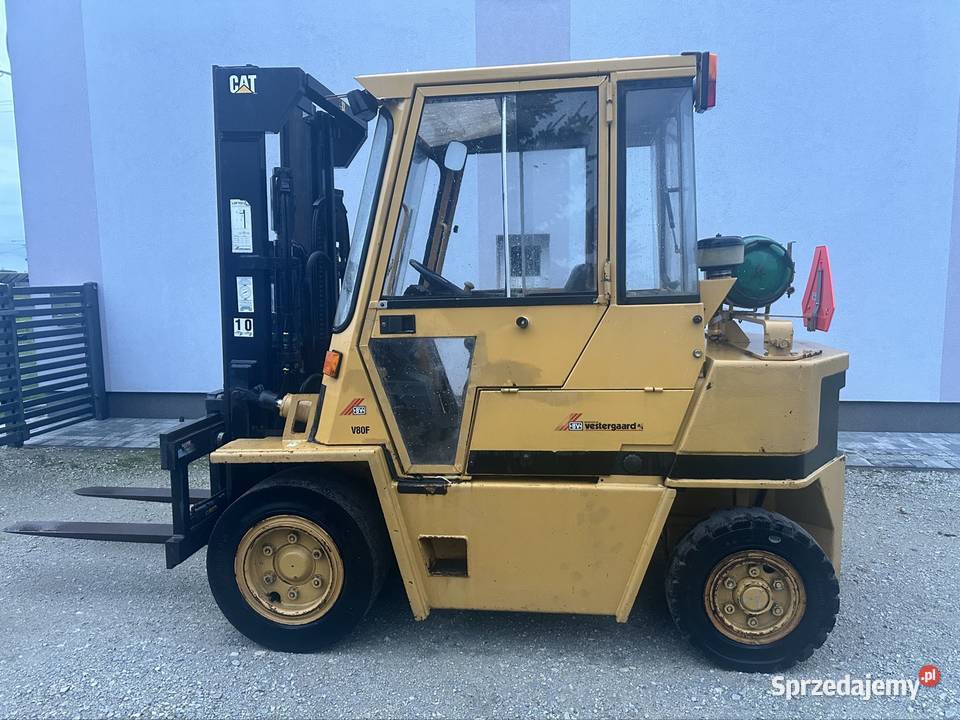 Wózek wielowy CAT 4t 42m lpg automat triplex Caterpillar Pajęczno