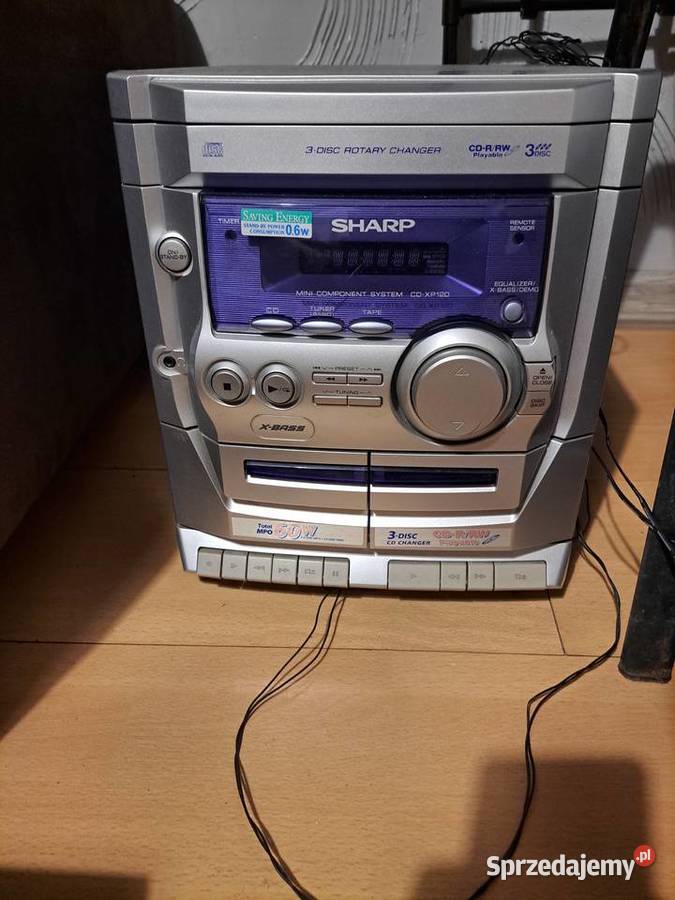 Wieża audio SHARP CP XP120H śląskie Myszków