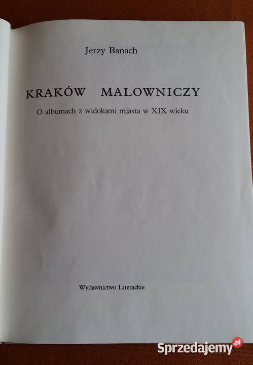 KRAKÓW MALOWNICZY Jerzy Banach