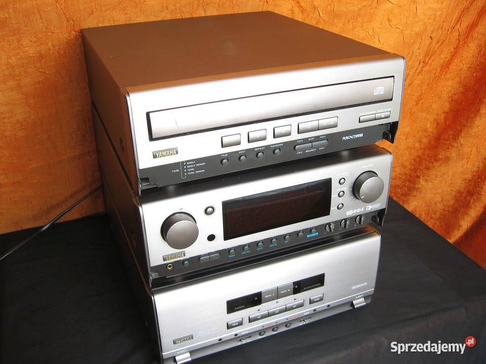 WIEŻA YAMAHA S75 wzmacniacz amplituner Deck Świebodzice
