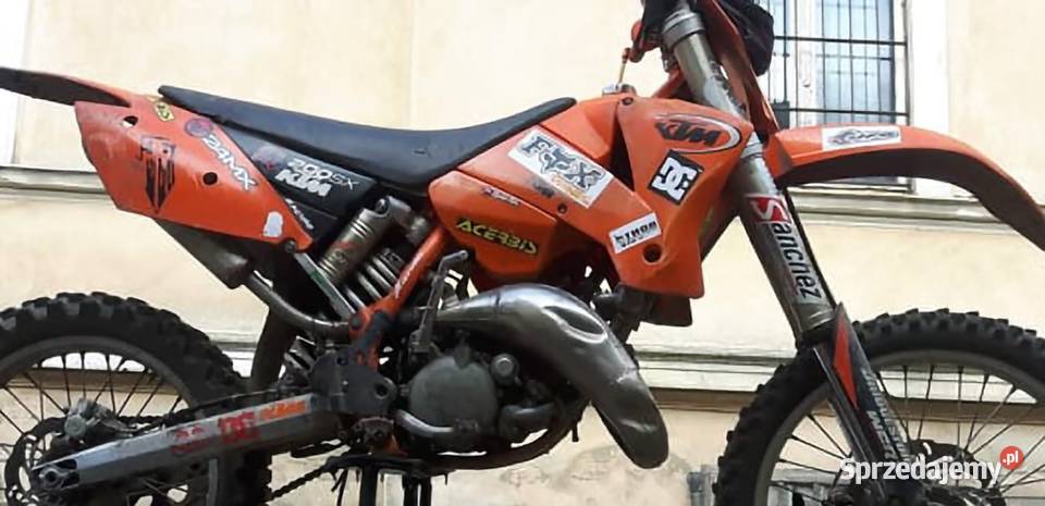 KTM SX200 2T 40km Świdnica Polska sprzedam