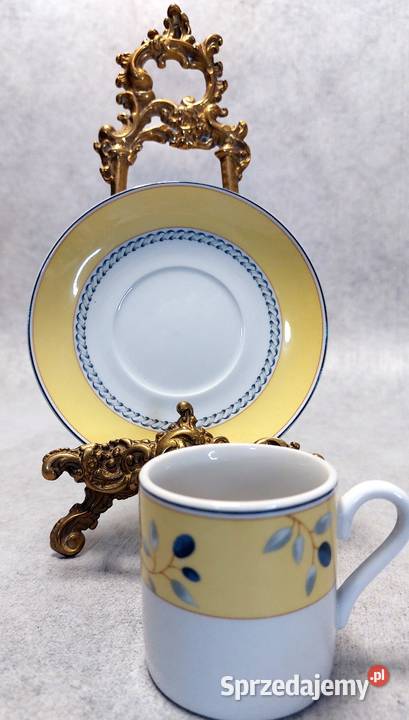 ROYAL DOULTON Blueberry Borówka żółta obwódka Dobrzany