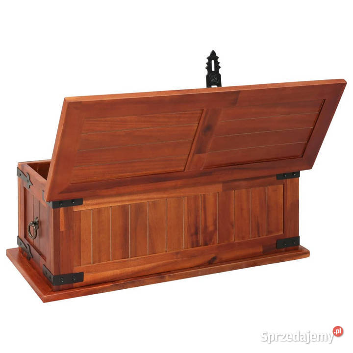 Skrzynia 60 x 25 x 22 lite drewno akacjowe Warszawa