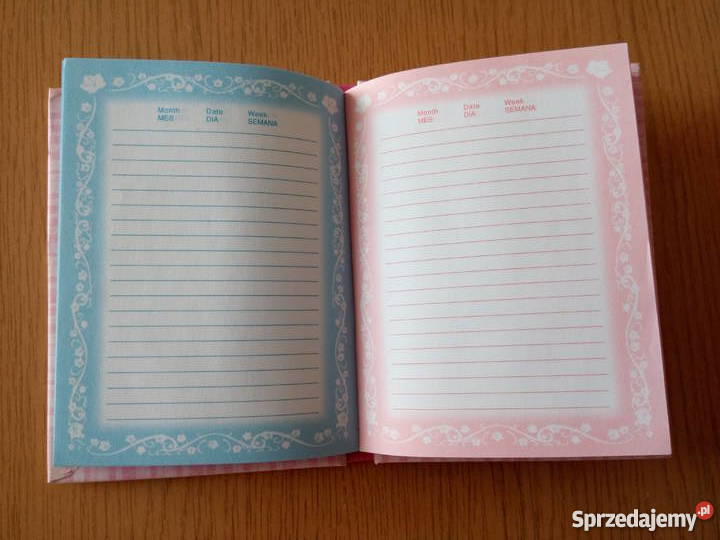 Notes 2kolorowy z misiem dziewczynka kieszonkowy Dąbrowa Górnicza