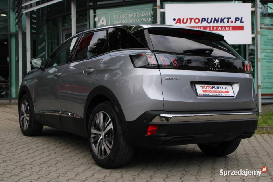 Peugeot 3008 2021r Allure 8AT SALON ASO 1WŁ 131KM Chorzów