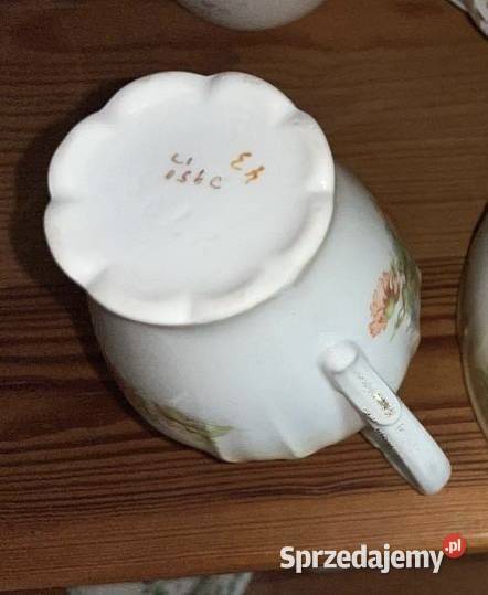 Mlecznik Secesja Stara XIX Anglia Sygnatury pomorskie Gdańsk