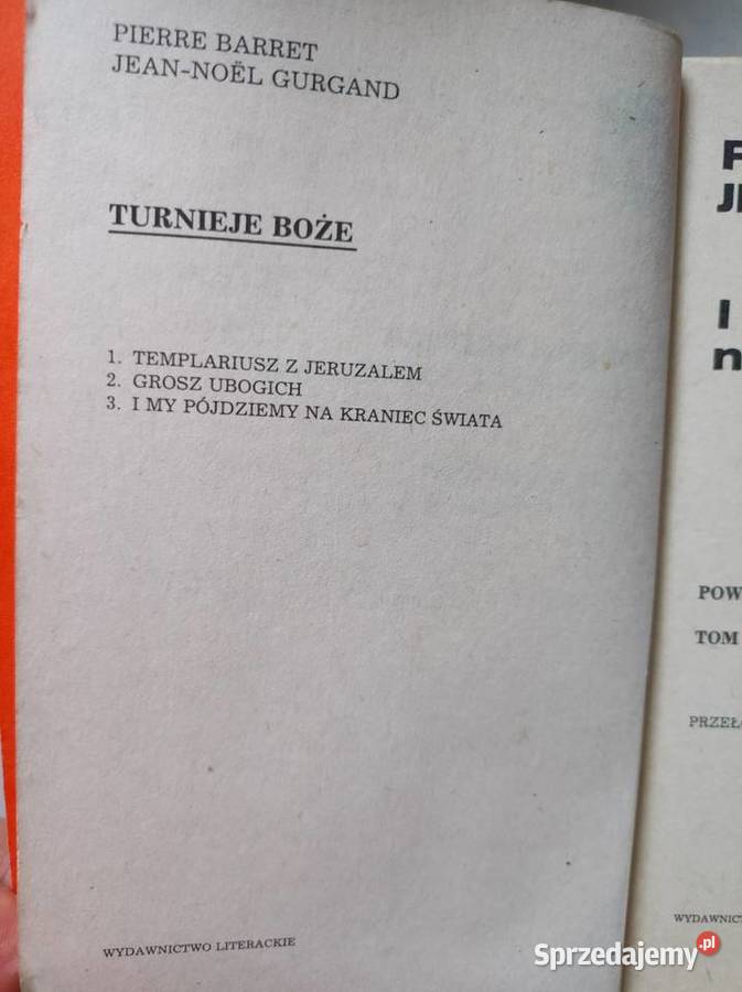 I my pójdziemy na kraniec świata Pierre Barret