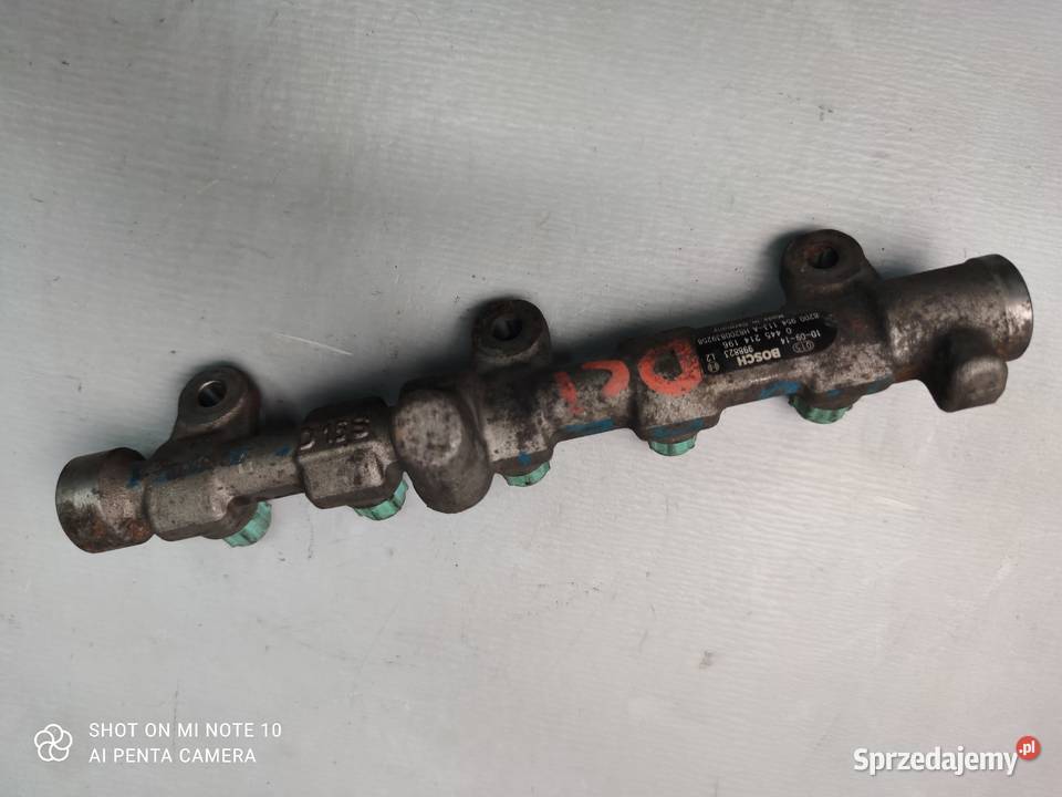 Listwa wtryskowa Renault 20 DCI 0445214196 Suchedniów