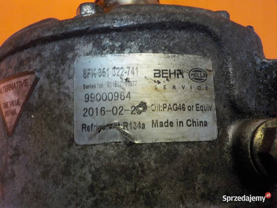 PASSAT CC A3 20 TDI CBAB sprezarka klimatyzacji Suków