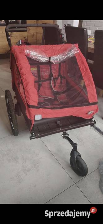 2 w 1 przyczepka dziecięca z amortyzacją Rowery i akcesoria łódzkie Błaszki