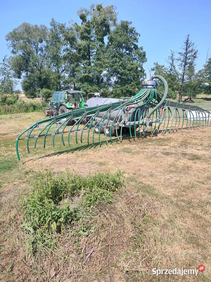 Beczkowóz wóz asenizacyjny 6000l aplikator 12m nieuszkodzony Jastrzygowice sprzedam