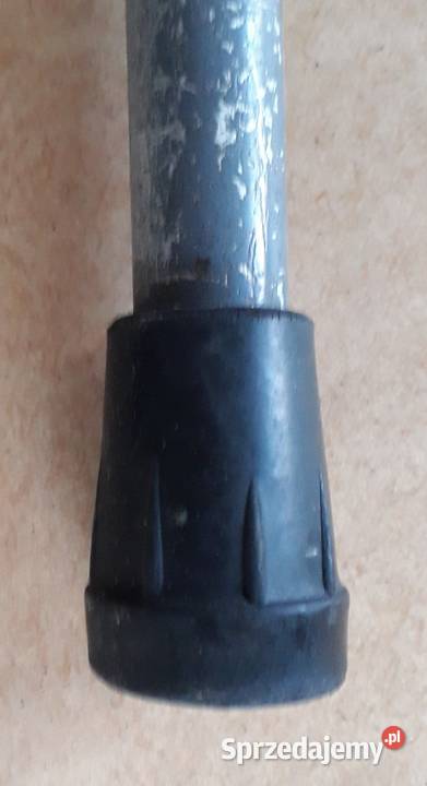 Metalowa laska z plastikową białą rączką Kraków