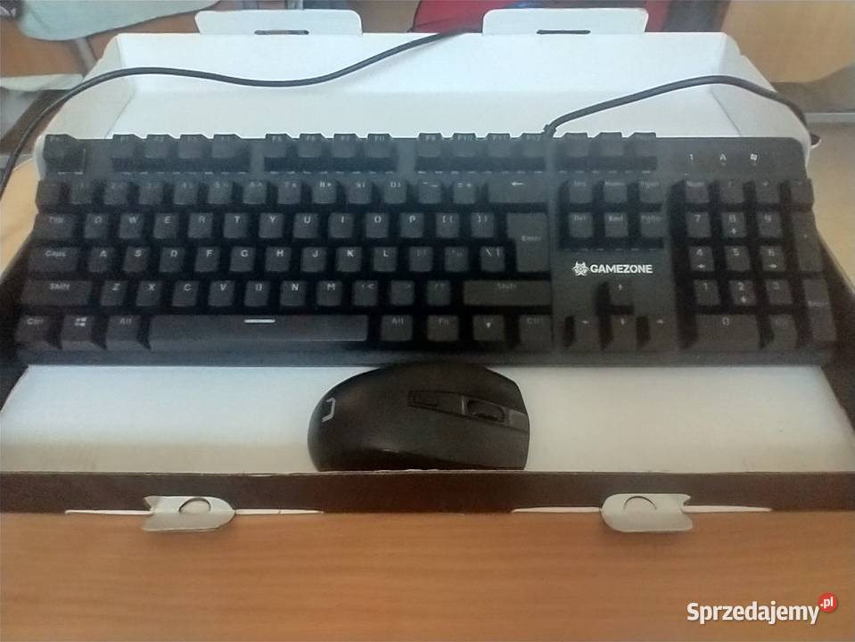 Zestaw komputerowy klawiatura i mysz Ergonomiczny kształt Jarosław