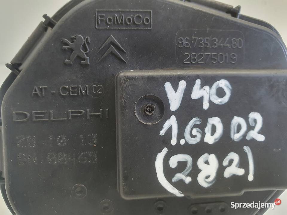 PRZEPUSTNICA Volvo V40 II 16 D2 Motoryzacja Chełm