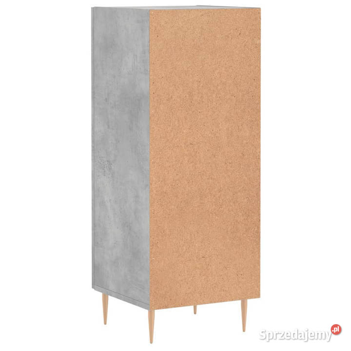 Szafka szarość betonu 345x34x90 materiał Warszawa