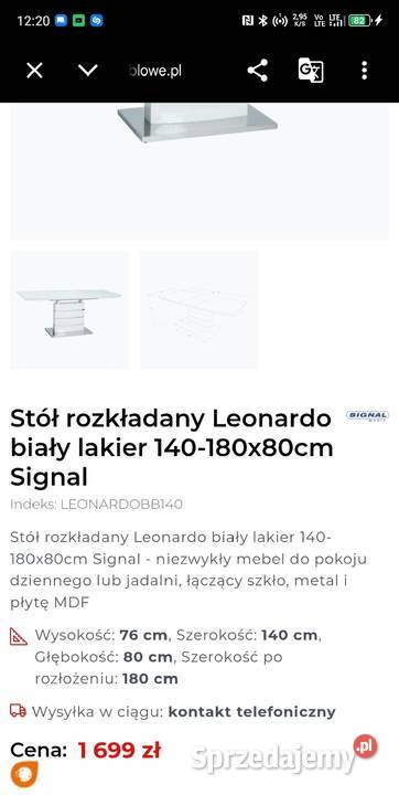 Stół do salonu