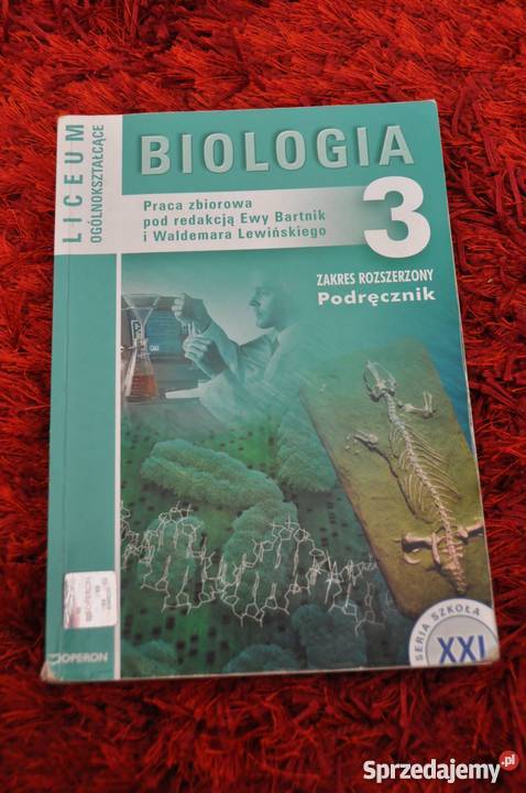 Podręcznik BIOLOGIA 3 Lewińskiego OPERON do Przasnysz