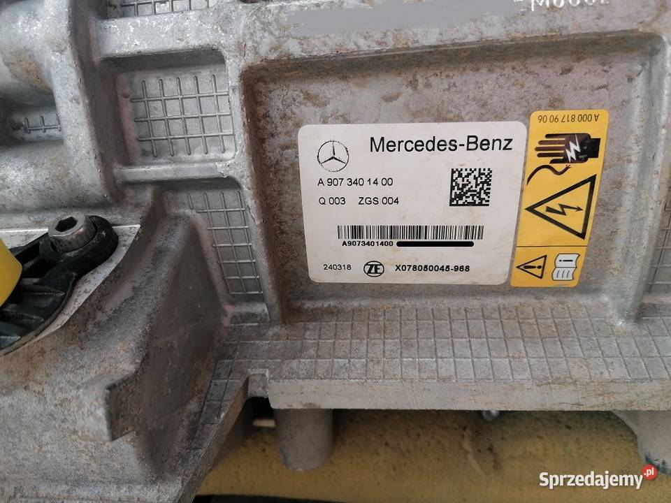 Silnik Elektryczny Mercedes E sprinter W907 sprzedam