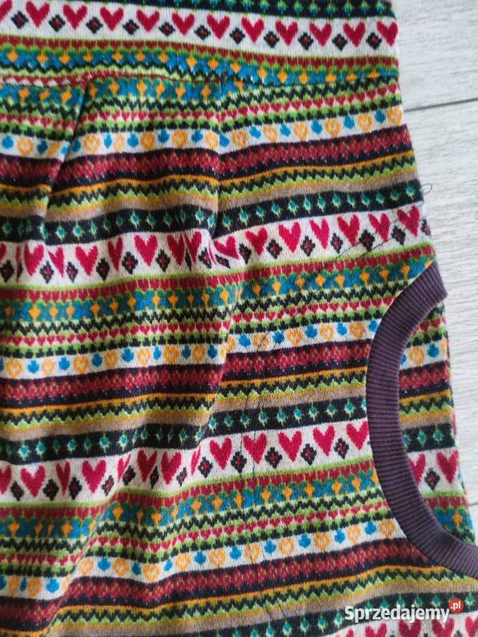 sukienka z kolorowej dzianiny Attrattivo Rozmiar 36(S) Częstochowa sprzedam