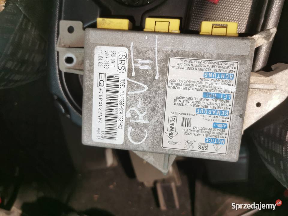Moduł Srs Honda CrV 2 sprawny 77960scag824m1 Bydgoszcz