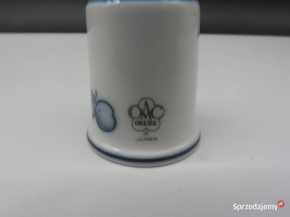 Naparstek z porcelany Okura Japan Raszków sprzedam