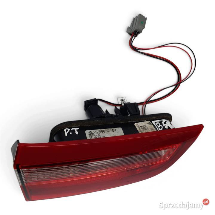 LAMPA PRAWA Volvo S60 II TYLNA prawy tył W KLAPE lubelskie Chełm