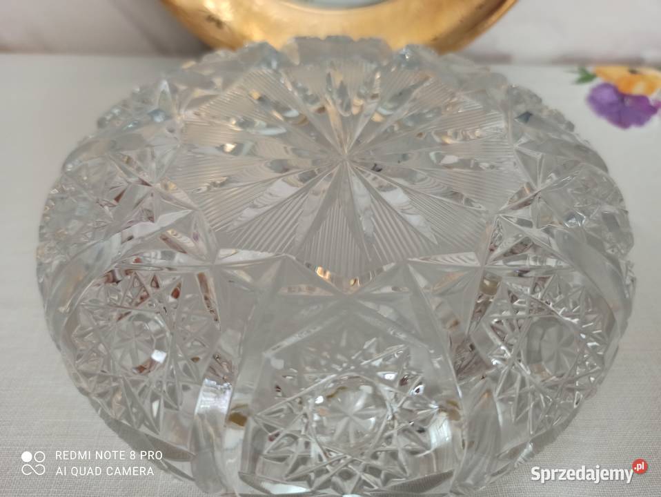 Popielnica kryształowa duża 1300g Białystok