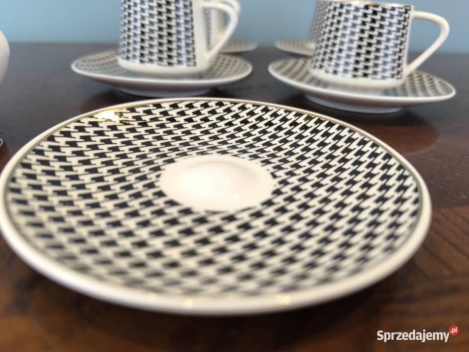 Piękny unikalny zestaw do kawy espresso 5 części