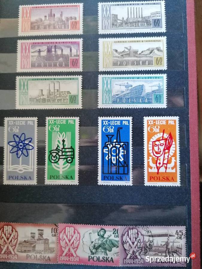 Album czerwony że znaczkami z lat 6070 cz 1 małopolskie Kraków