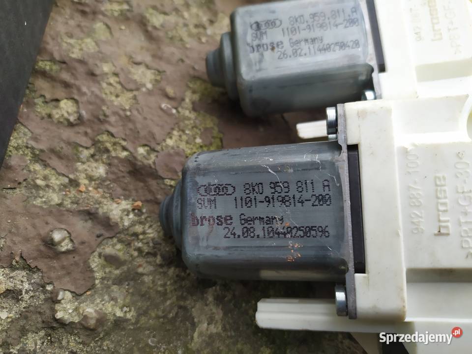 Silniczek szyby lewy tył 8K0959811A Audi Vw śląskie Radlin