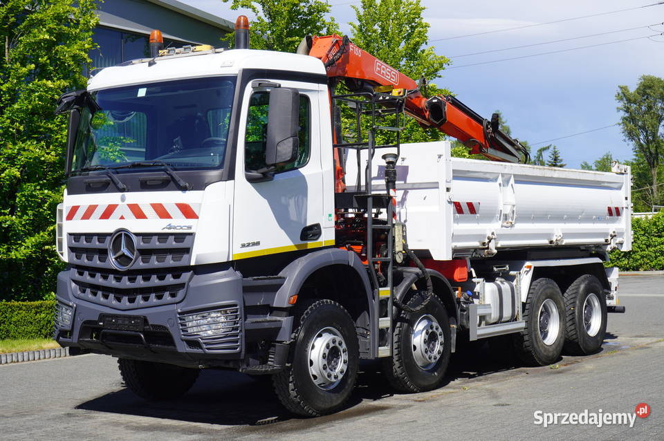 MercedesBenz Arocs 3236 8x4 HDS Fassi F155A022 2 Kraków