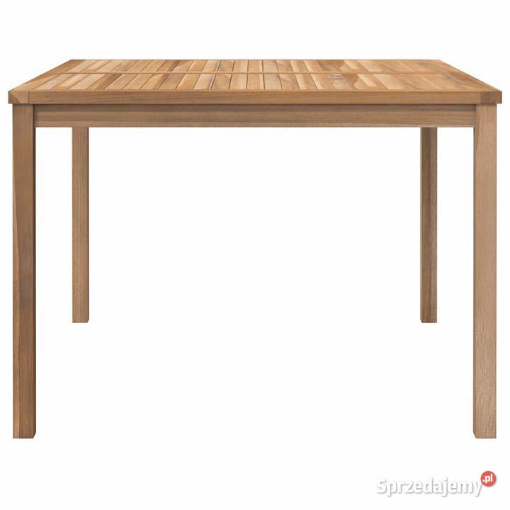 vidaXL Stół ogrodowy 110x110x77 lite drewno Pozostałe Warszawa