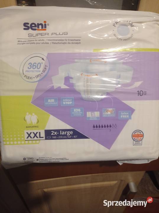 Sprzedam pampersy seni XXL Kwietno