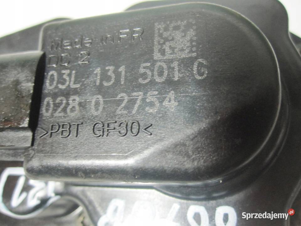 PASSAT GOLF 20 TDI CBA CBAB 140 10r przepustnica