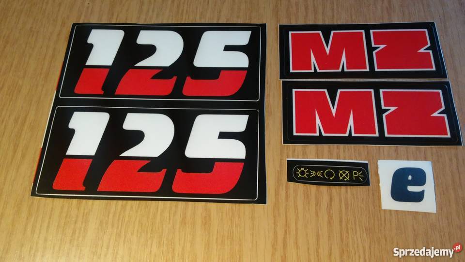 Naklejki na motocykle MZ ETZ TS SAXON podkarpackie Przeworsk