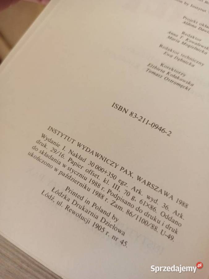 Imperium Kobiet Rachel Billington PAX 1988 śląskie Bielsko-Biała