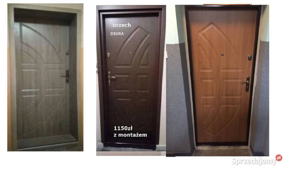 Drzwi wejściowe zewnętrzne z montażem Piekary Śląskie