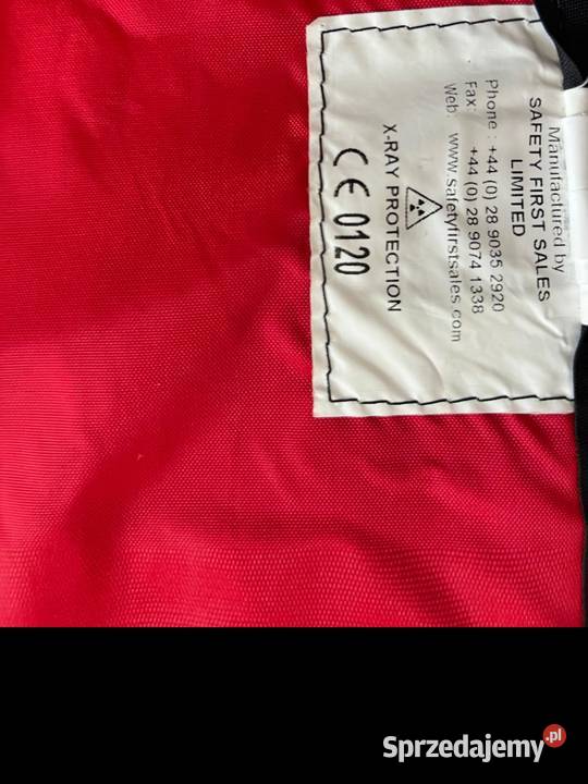 Odzież ochronna RTG XRAY PROTECTION kpl super Cieszyn
