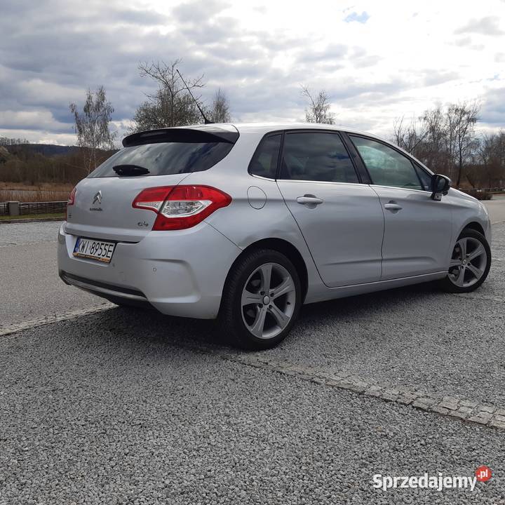 Citroen C4 II 16hdi 92 zarejestrowany srebrny Wieliczka