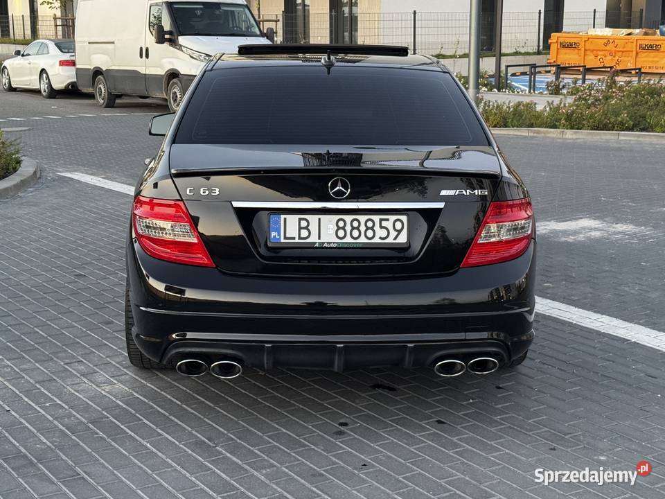 C63 AMG W204 62 V8 457 167 Szklany Dach Kamera