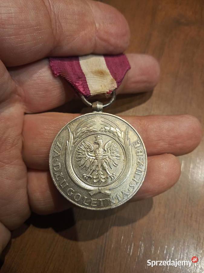 Medal II RP XX lat służby w srebrze Kolekcje Poznań