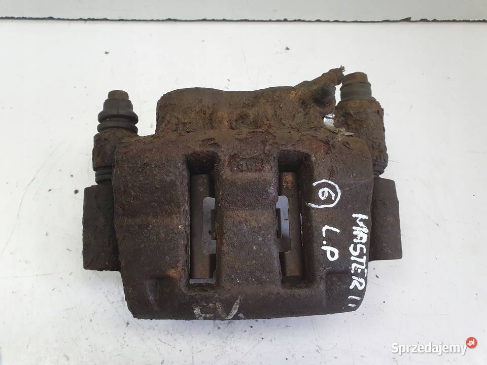 Renault Master II PRZEDNI ZACISK HAMULCOWY lewy Rudka