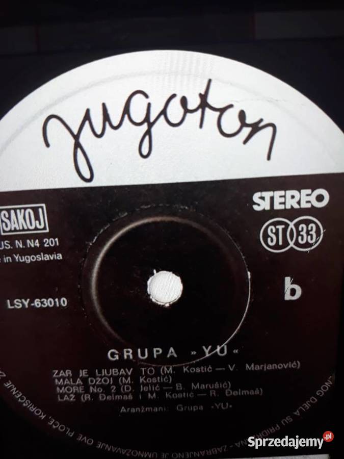 Archiwum jugosłowiańskiego hard rocka YU GRUPA płyta winylowa podkarpackie