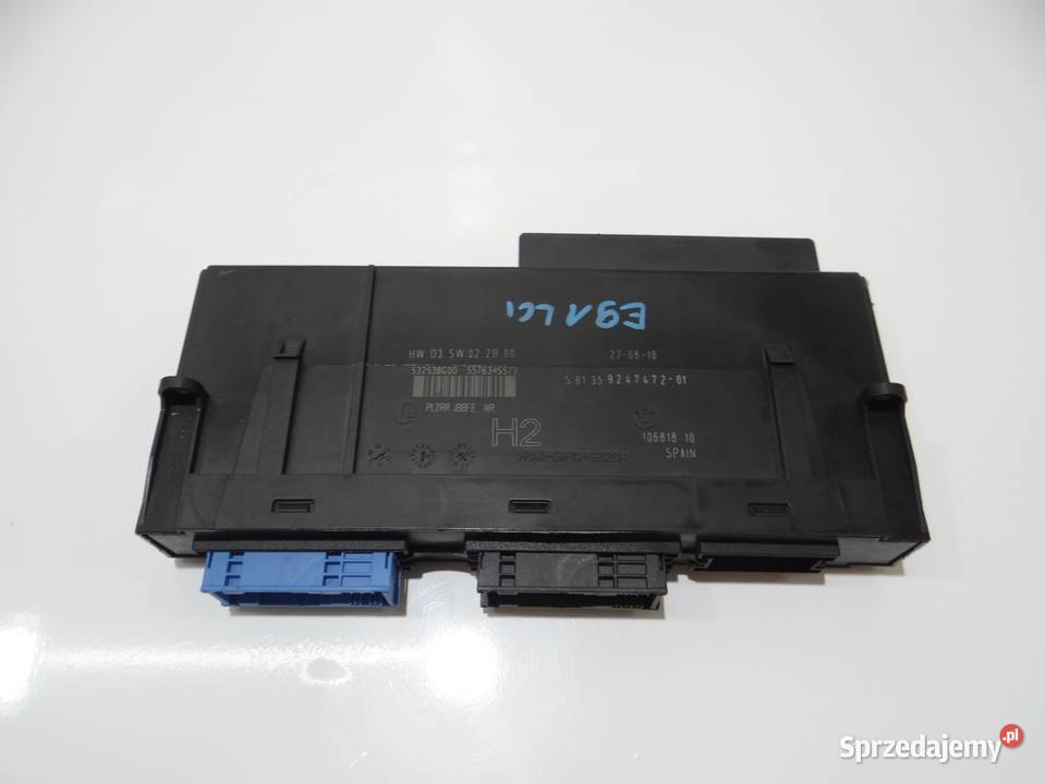 MODUŁ STEROWNIK KOMFORTU BMW E84 E90 E91 LCI osobowe