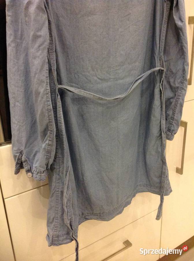 Mini Sukienka Jeans Koszulows Damska HM 38 Moda i Styl lubuskie sprzedam