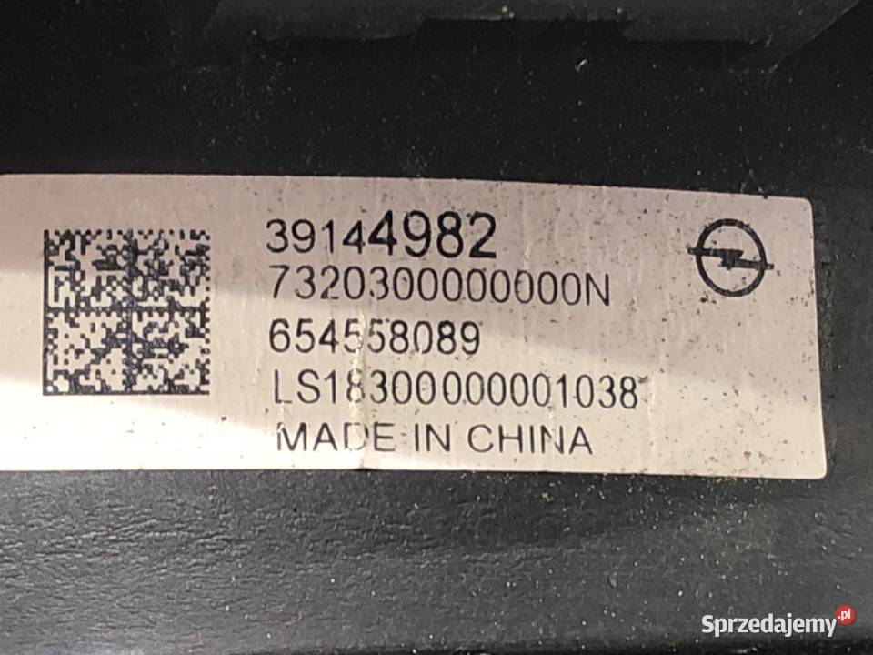 GŁOŚNIKI KOMPLET OPEL CROSSLAND 39144982