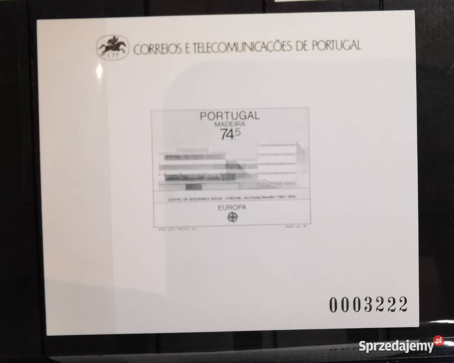 Portugalia Próby Znaczków Bloki Piekny Stan Antyki, Sztuka, Kolekcje Gorzów Wielkopolski