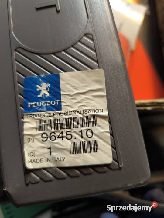 Peugeot trójkąt awarii Kłodzko