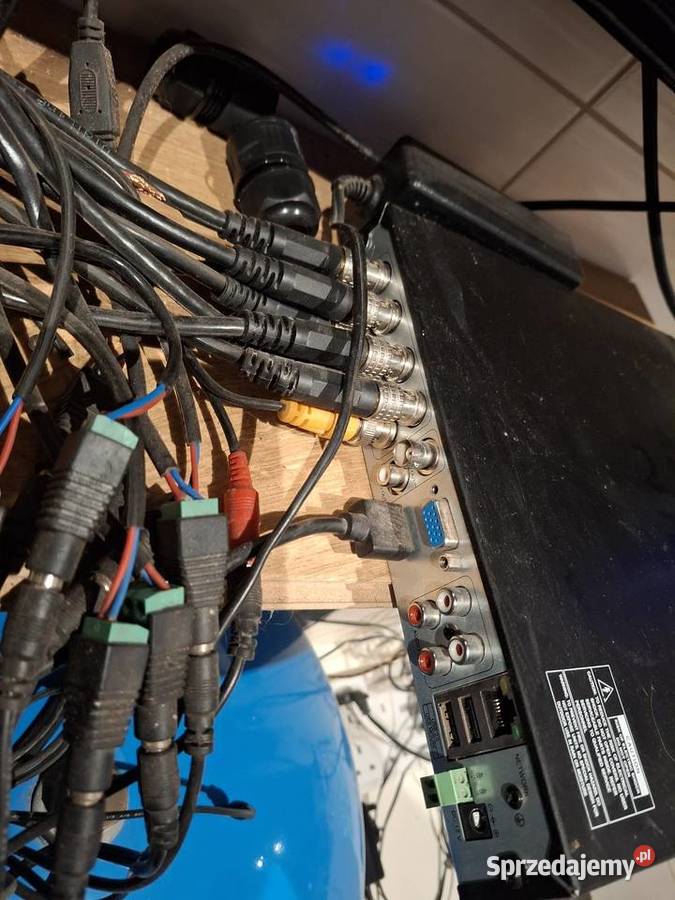 Monitoring 8 kamer caly zestaw Usługi Sieradz